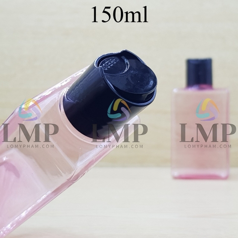 Chai lotion vuông nắp nhấn