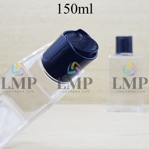 Chai lotion vuông nắp nhấn