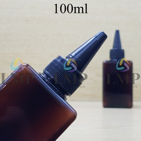 Chai lotion vuông nắp nhọn sọc