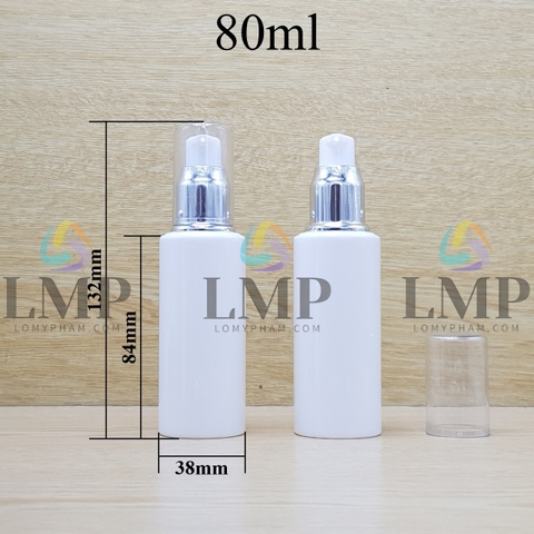 Chai PETG vai ngang đầu xịt giọt xi