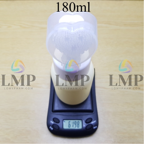 Chai HDPE tạo bọt đầu massage tim