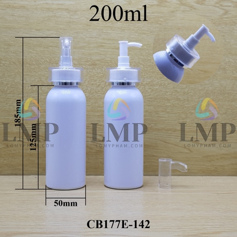 Chai 24g vai tròn vòi voi 200ml