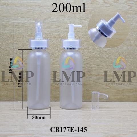 Chai 24g vai tròn vòi voi 200ml