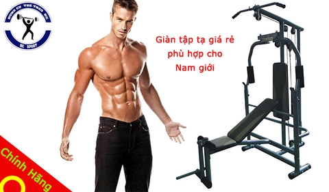 3 mẫu giàn tập tạ giá rẻ phù hợp cho nam giới tập luyện thể hình tại nhà