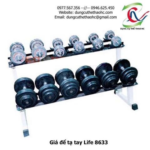 Giá để tạ tay Life 8633