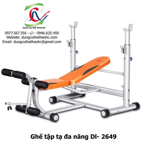 Ghế tập tạ đa năng Dl- 2649