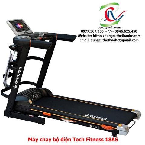 Máy chạy bộ điện Tech Fitness 18AS