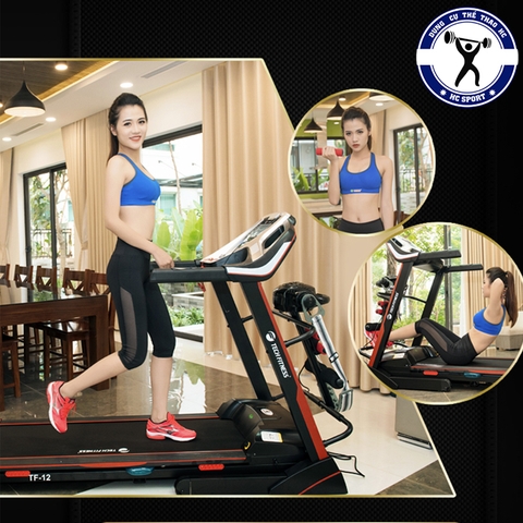 Máy chạy bộ đa năng Tech Fitness TF-12