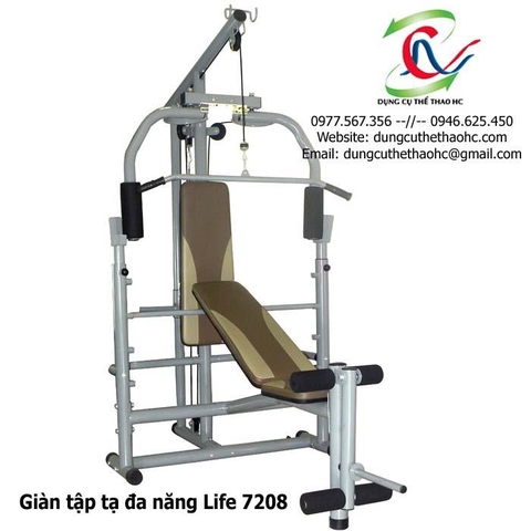 Giàn tập tạ đa năng Life-7208