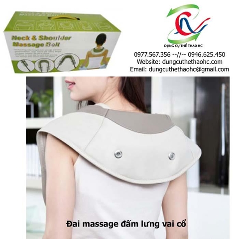 Đai massage đấm lưng vai cổ