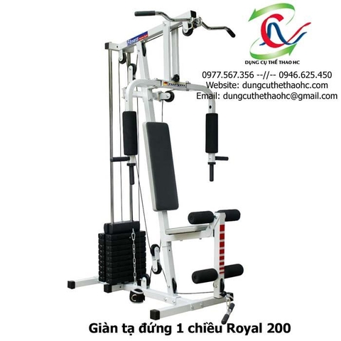 Giàn tạ đứng 1 chiều Royal 200