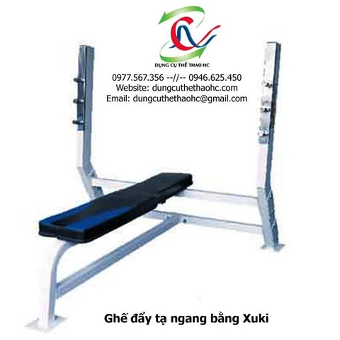 Ghế đẩy tạ ngang bằng xuki