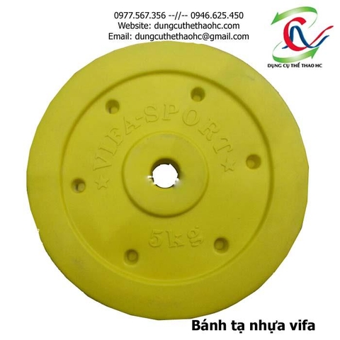 Bánh tạ nhựa vifa