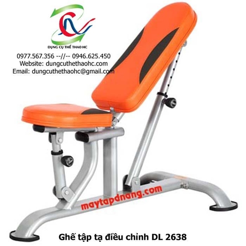 Ghế tập tạ điều chỉnh DL 2638