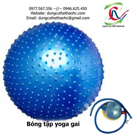 Bóng tập yoga gai 75cm loại thường