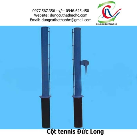 Cột tennis dây co tự đứng Đức Long