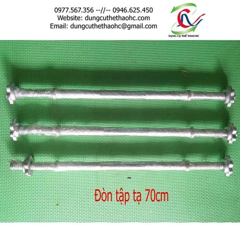 Đòn tay tập tạ dài 70cm