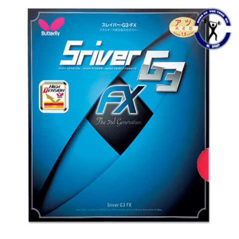 Mặt vợt bóng bàn Butterfly Sriver G3 FX