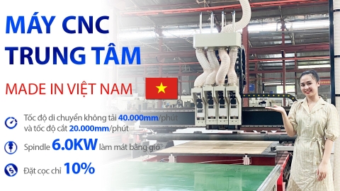 Giới thiệu cấu hình máy CNC trung tâm đông Phương