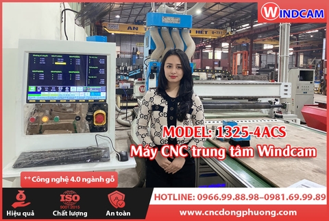 Tối ưu sản xuất với máy gia công trung tâm 4 đầu độc lập tại Đông Phương CNC