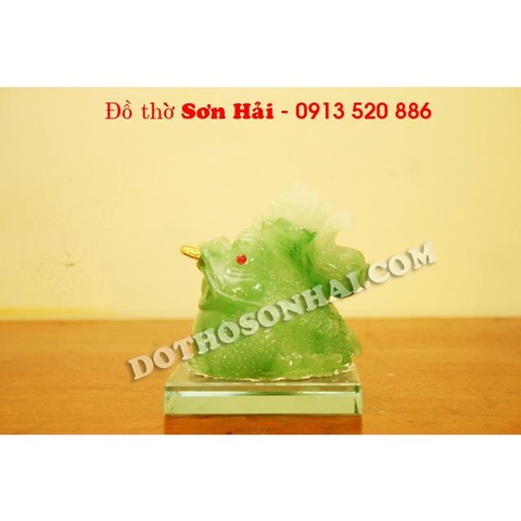 Cóc ngọc phong thủy 9cm x 10cm