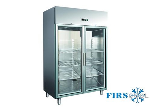 FIRSCOOL - Tủ mát 2 cánh kiếng GN1410TNG