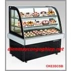 Tủ Trưng Bày Kính Cong 2 Tầng 1800mm