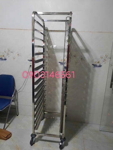 Xe Đẩy Khay Bánh (10, 15, 16 Khay, nhập khẩu)