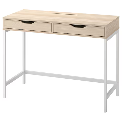 BÀN CÓ NGĂN KÉO ALEX IKEA - MÀU GỖ 100x48 cm