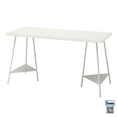 BÀN LAGKAPTEN / TILLSLAG - Màu trắng/trắng(140x60x73cm)