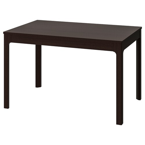 NỘI THẤT THÔNG MINH BÀN MỞ RỘNG EKEDALEN IKEA - NÂU SẪM 120 / 180x80 cm