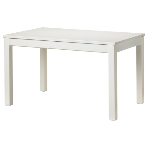 NỘI THẤT THÔNG MINH BÀN MỞ RỘNG LANEBERG IKEA - TRẮNG 130/190x80 cm