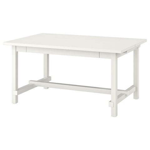 NỘI THẤT THÔNG MINH BÀN MỞ RỘNG NORDVIKEN IKEA - TRẮNG 152 / 223x95 cm