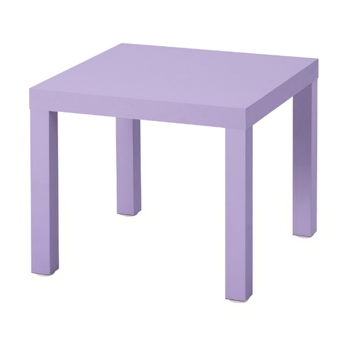 BÀN TRÀ COFFE LACK IKEA - TÍM 55x55 cm