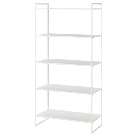 BỘ KỆ JONAXEL IKEA - TRẮNG 80x38x160 cm