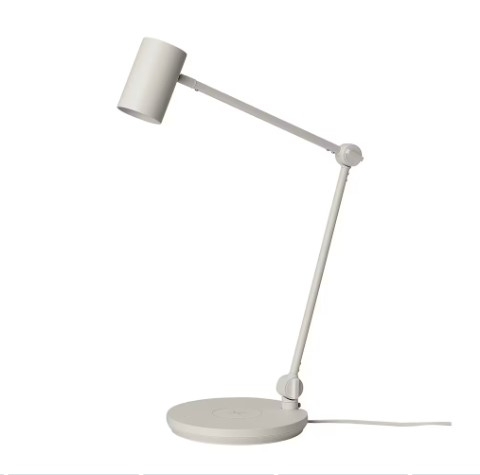 ĐÈN BÀN CÓ SẠC KHÔNG DÂY GRINDEBO IKEA - TRẮNG