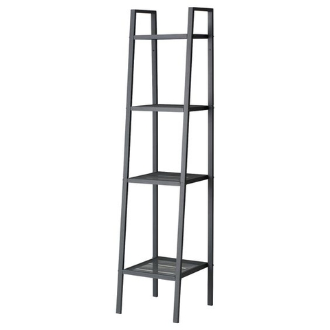 GIÁ KỆ ĐA NĂNG 4 TẦNG NHỎ LERBERG IKEA - XÁM 35x148 cm