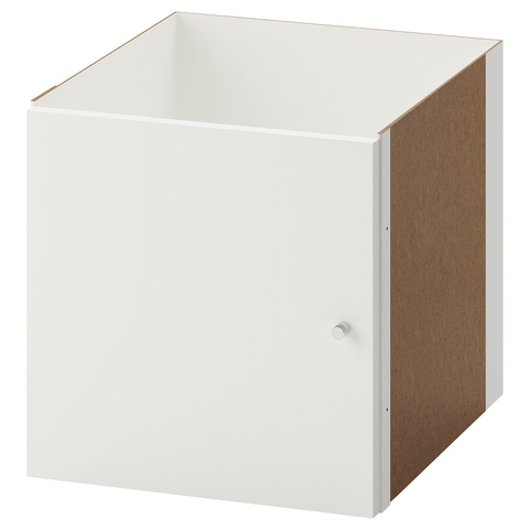 HỘP CHÈN CÓ CỬA KALLAX IKEA - TRẮNG 33x33 cm