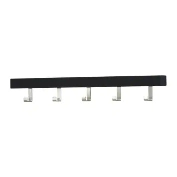 GIÁ TREO TƯỜNG/CÁNH CỬA TJUSIG IKEA - ĐEN 60 cm