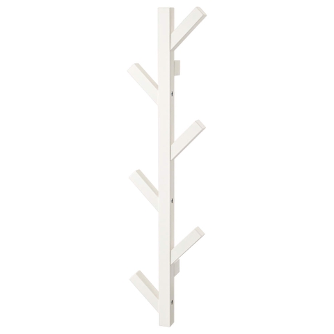CÂY TREO ĐỒ TJUSIG IKEA - TRẮNG 78 cm