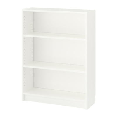 GIÁ SÁCH BILLY IKEA THẤP - TRẮNG 80x28x106 cm