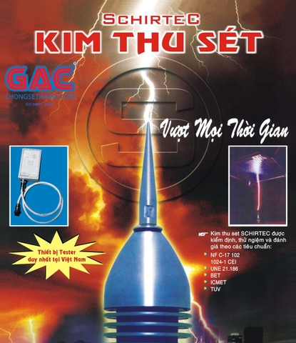 TÌM HIỂU VỀ CÁC LOẠI KIM THU SÉT TÌM HIỂU VỀ CÁC LOẠI KIM THU SÉT