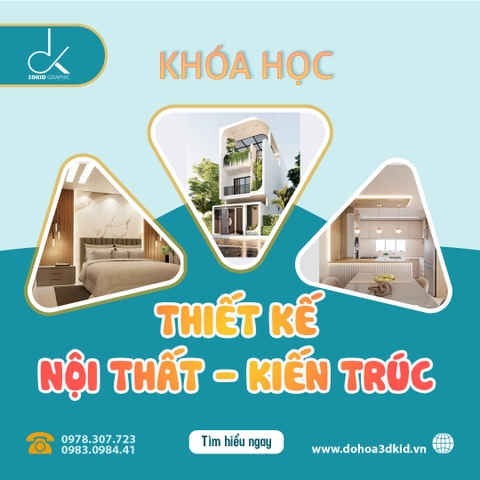 KHOÁ HỌC THIẾT KẾ KIẾN TRÚC CẤP TỐC TẠI QUẬN BÌNH THẠNH