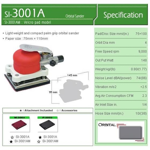 Máy chà nhám SI-3001A