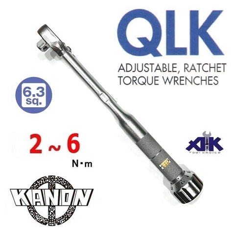 Cần xiết lực Kanon 1/4 inch N6QLK