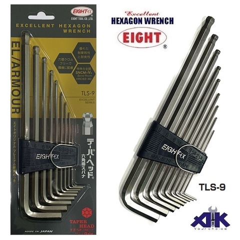 Bộ lục giác chìm EIGHT TLS-9