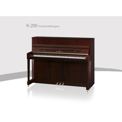 Đàn Piano Kawai K200 Đỏ Gụ