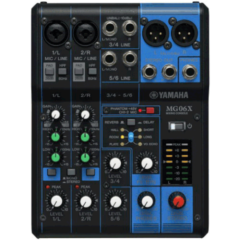 Mixer Yamaha MG06X