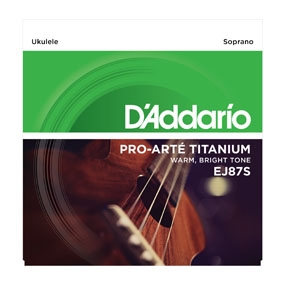 Dây Đàn Ukulele D'Addario Titanium EJ87S cỡ Soprano