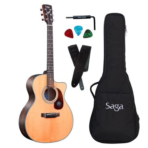 Đàn Guitar Saga SF800GC Acoustic